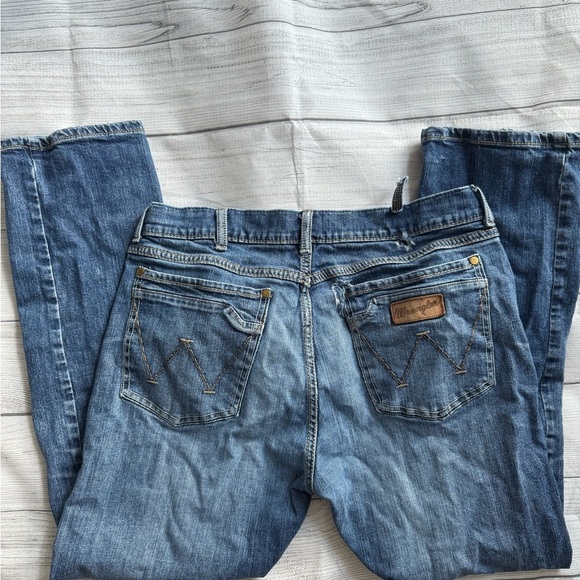 Wrangler Women's Boot Cut Jeans - Blue - Picture 2 of 8